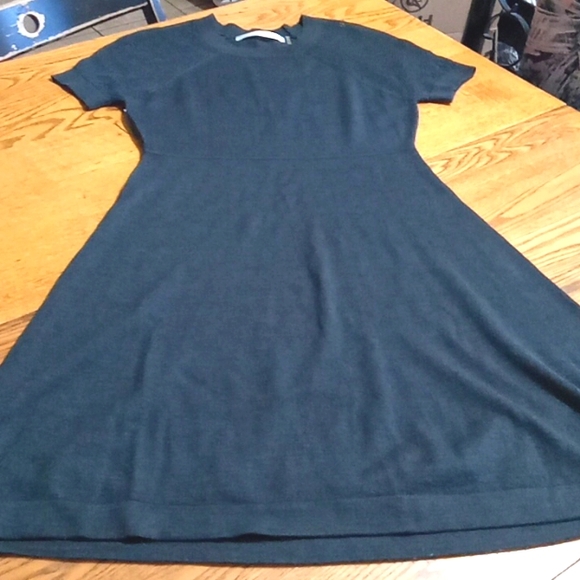 SUSANA MONACO Womens  DRESS Medium Sweater NEW CHARCOAL GRAY GREY ONYX  yy - Picture 1 of 11